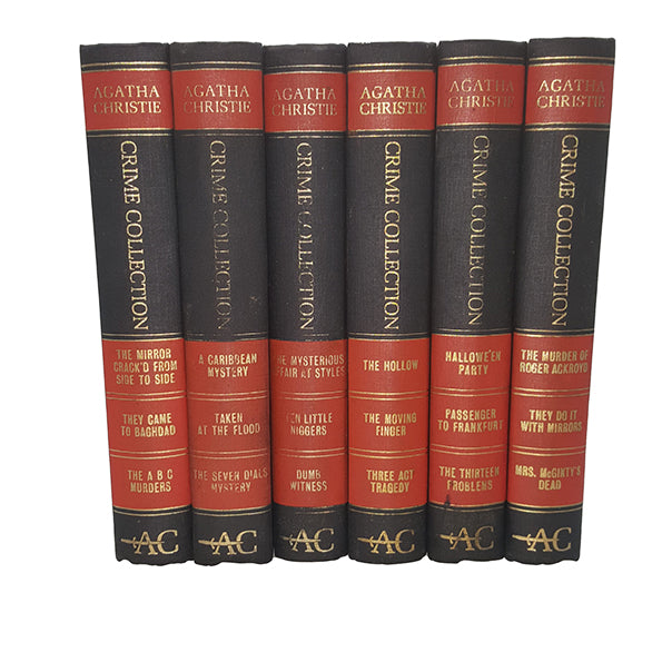 Agatha Christie Crime Collection - 6 Books - Hamlyn, 1969