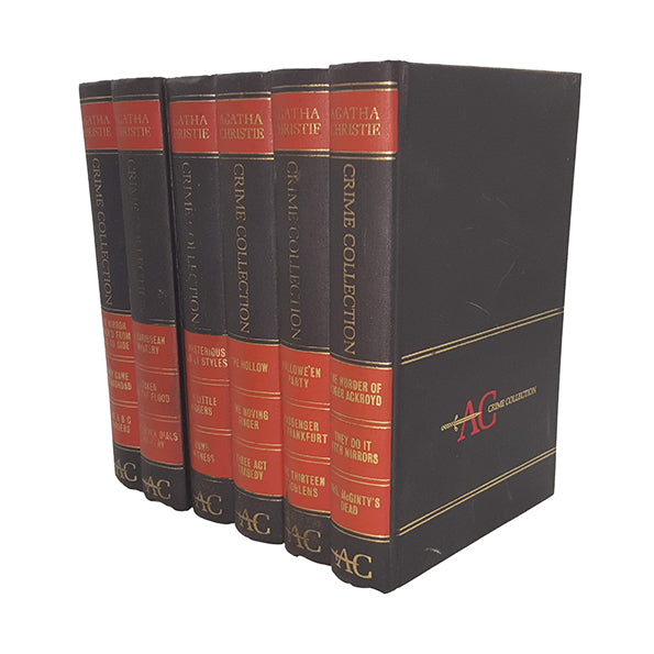 Agatha Christie Crime Collection - 6 Books - Hamlyn, 1969