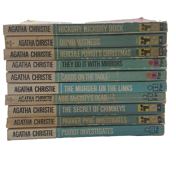 Agatha Christie Vintage Paperback Collection, c.1970 (10 Books)