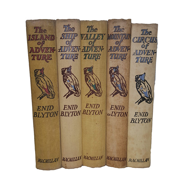 Enid Blyton Adventure Collection - Macmillan, 1948-58 (5 Books)