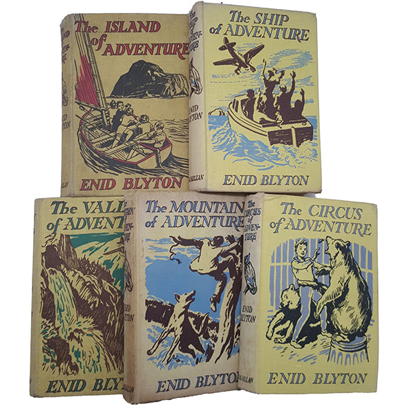 Enid Blyton Adventure Collection - Macmillan, 1948-58 (5 Books)