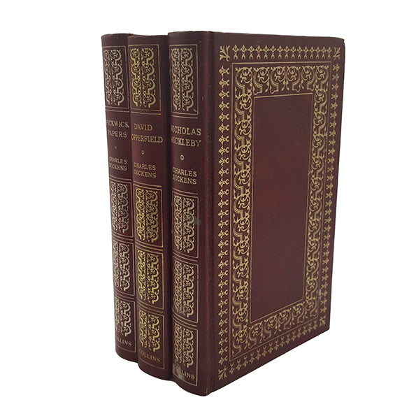 Charles Dickens Novels - Collins, c1980 (3 Red Books)