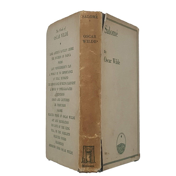 Oscar Wilde's Salome and A Florentine Tragedy - Methuen, 1927