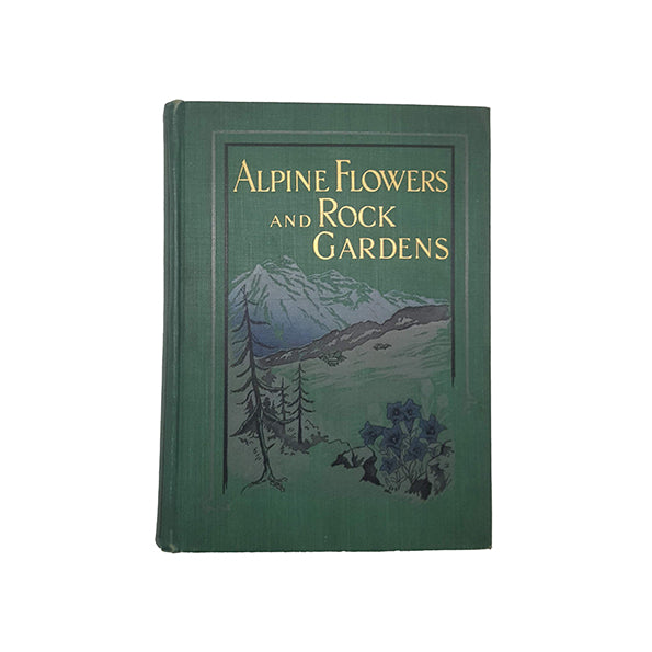 Alpine Flowers And Rock Gardens by Walter P. Wright