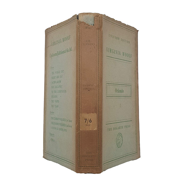 Virginia Woolf's Orlando A Biography - Hogarth Press, 1942