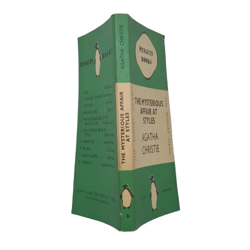 Agatha Christie's The Mysterious Affair At Styles - Penguin, 1985