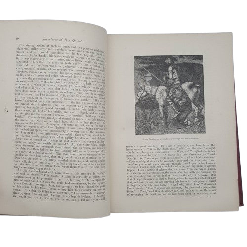 The Adventures of Don Quixote of La Mancha - Warne, 1868