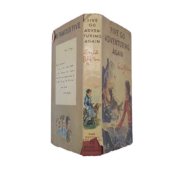 Enid Blyton's Five Go Adventuring Again - Hodder, 1958