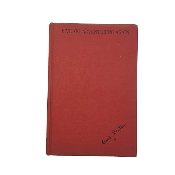 Enid Blyton's Five Go Adventuring Again - Hodder, 1958