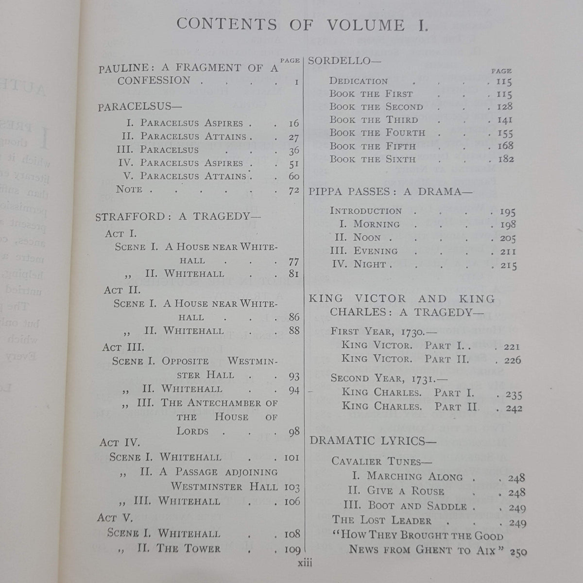 The Poetical Works of Robert Browning - John Murray, 1919