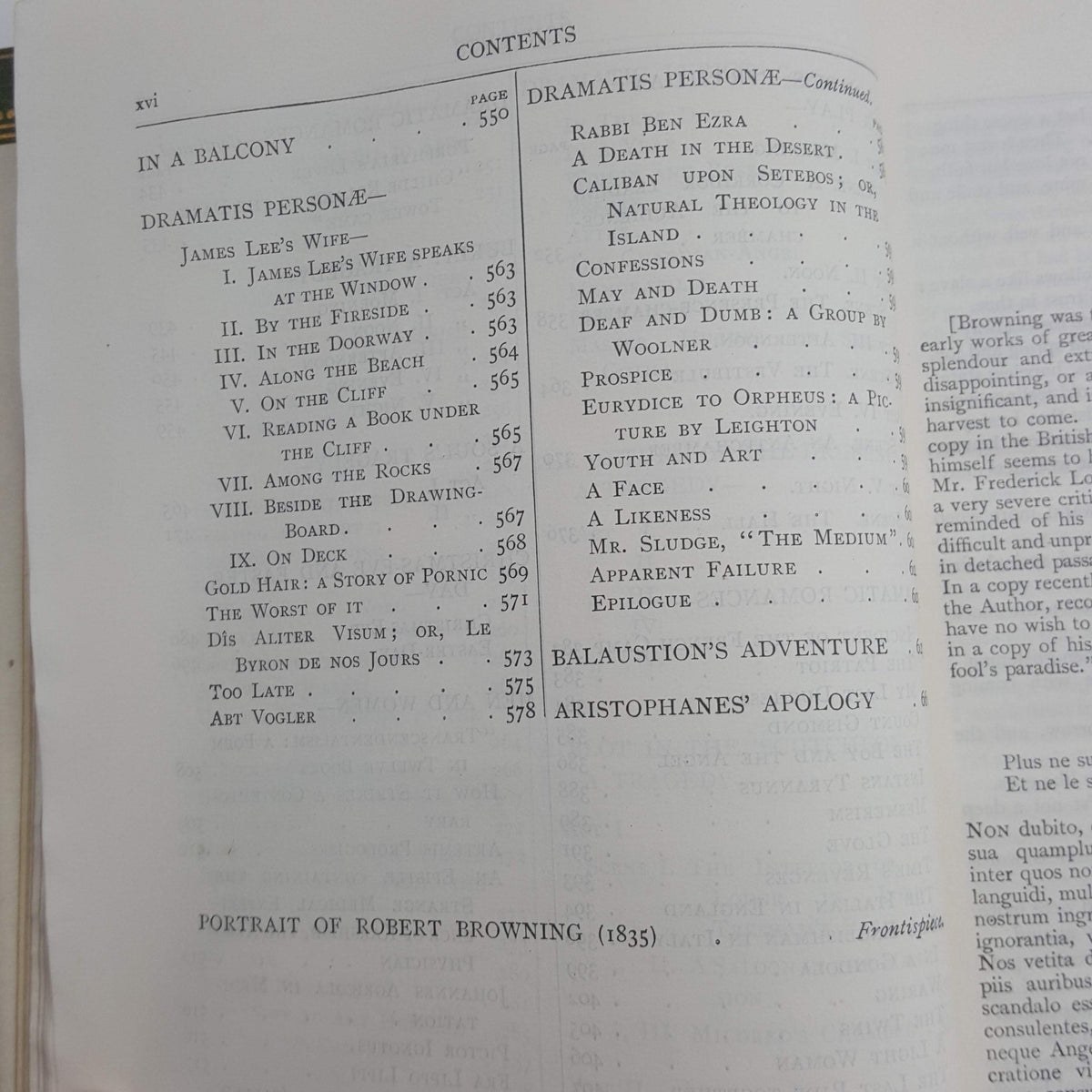 The Poetical Works of Robert Browning - John Murray, 1919