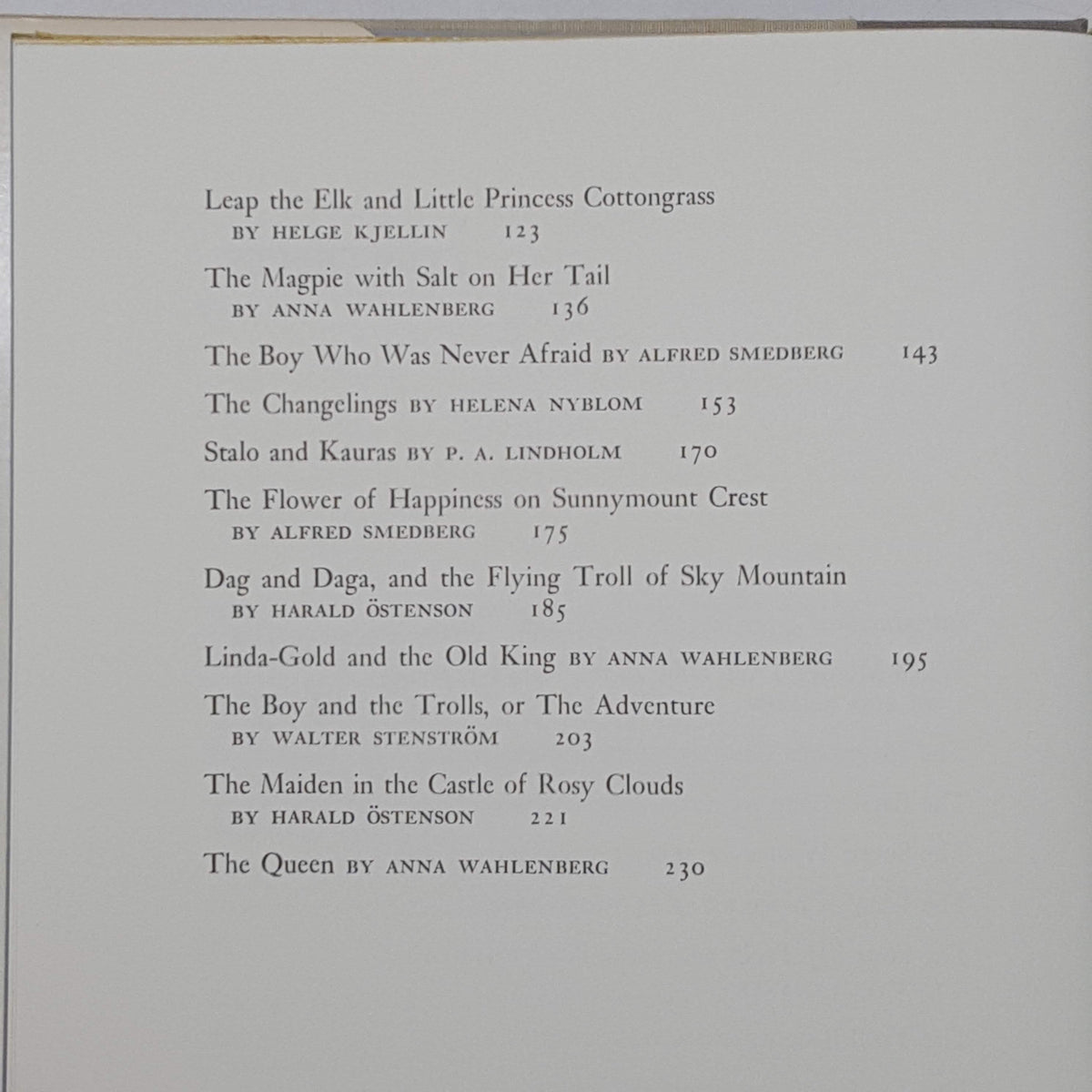 Great Swedish Fairy Tales illustrated by John Bauer - Delacorte Press, 1973