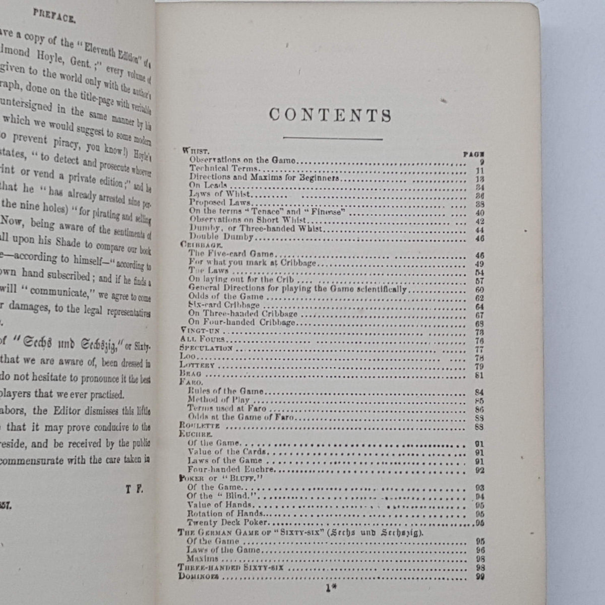 Hoyle's Games by Thomas Frere - J. S. Locke, 1872
