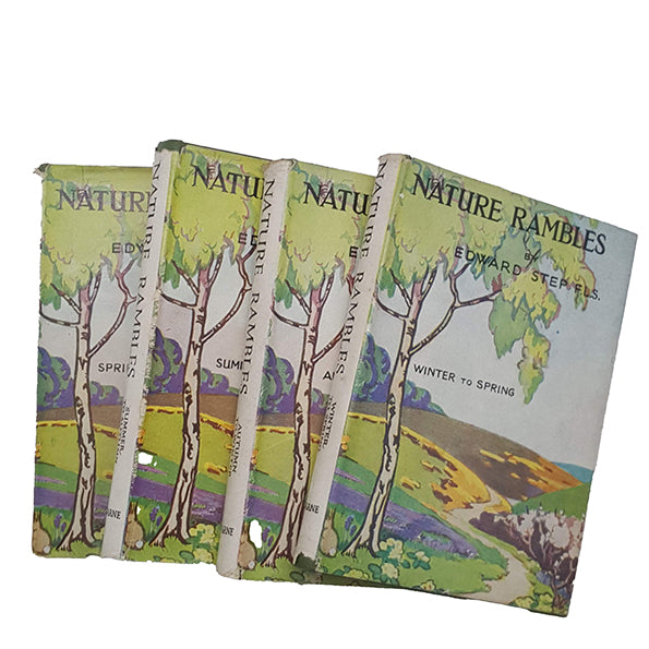 Nature Rambles by Edward Step 1947 (4 Books)