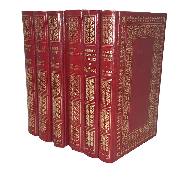 Charles Dickens Novels - Collins, c1980 (6 Red Books)