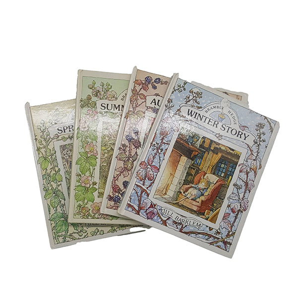 Spring-Winter Story by Jill Barklem - Collins, 1982 (4 Books)