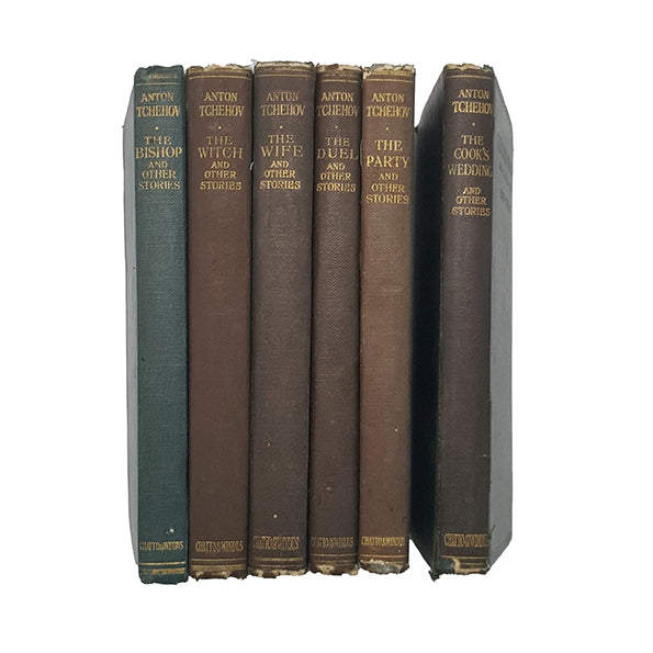 Anton Tchehov Collected Works - Chatto, 1916-23 (6 Books)