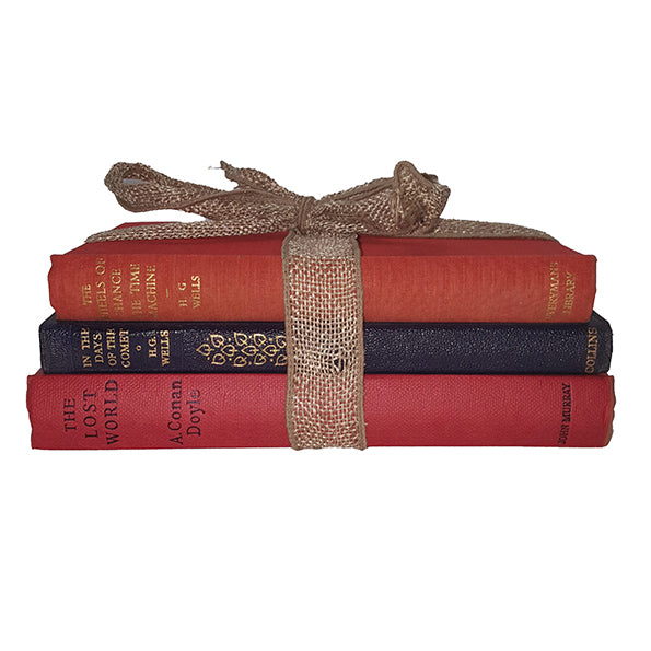 Science Fiction Collection - The Lost World, The Time Machine, In The Days of the Comet (3 Books)