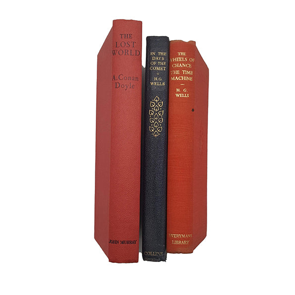 Science Fiction Collection - The Lost World, The Time Machine, In The Days of the Comet (3 Books)