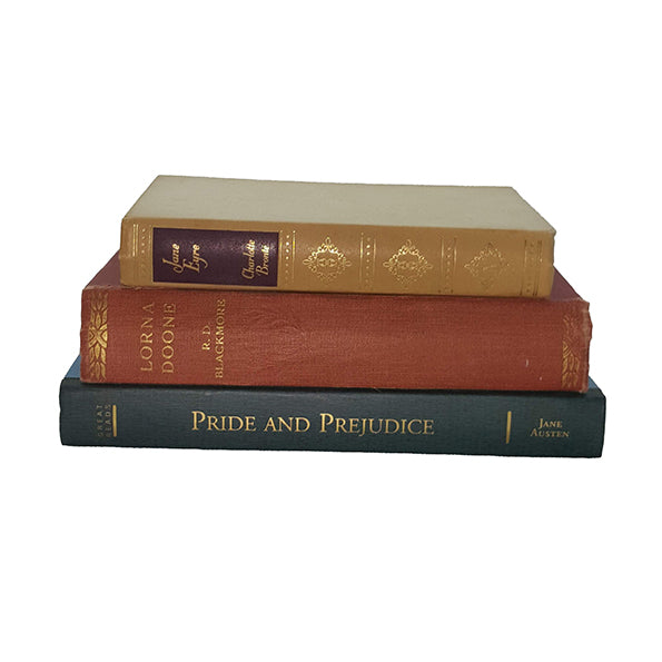 Romance Collection - Pride &amp; Prejudice, Lorna Doone, Jane Eyre (3 Books)