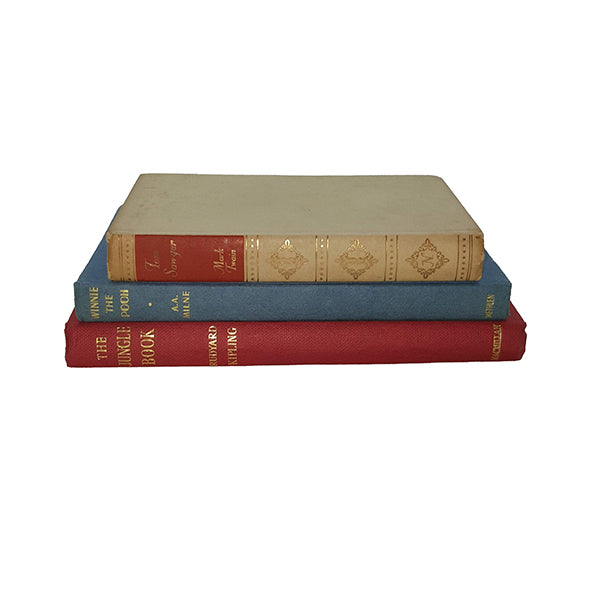 Children&#39;s Classics Collection - The Jungle Book, Winnie the Pooh, Tom Sawyer (3 Books)