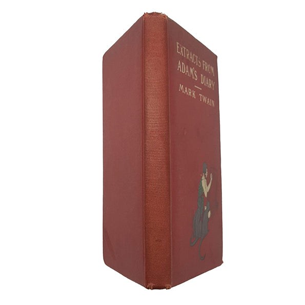 Mark Twain's Extracts From Adam's Diary - First Edition, 1904