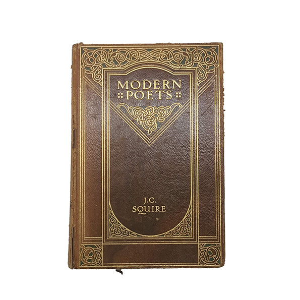 Modern Poets by J. C. Squire - Martin Secker, 1927