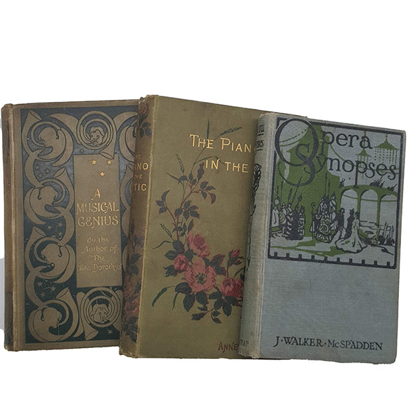 Music Collection - Musical Genius, Piano in the Attic, Opera Synopses (3 Books)