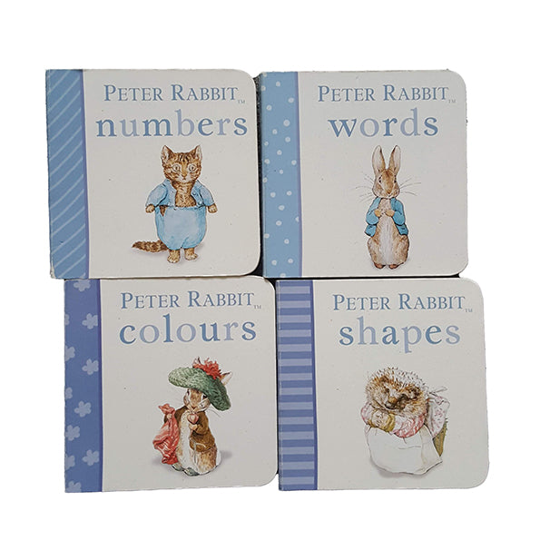Peter Rabbit My First Little Library - Words, Shapes, Colours, Numbers (4 small books in slipcase)