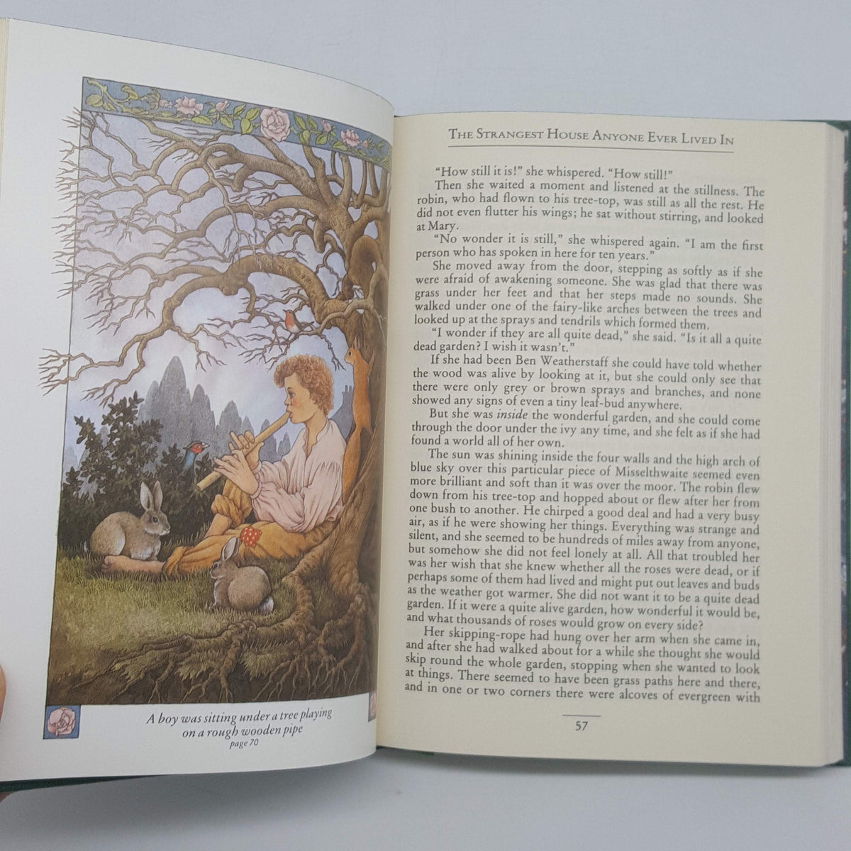 The Secret Garden by Frances Hodgson Burnett - Orbis, 1986