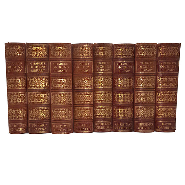 Charles Dickens Collected Works - 17 Leatherbound Books