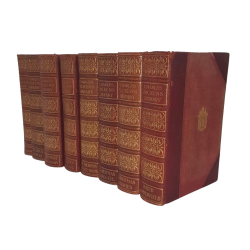 Charles Dickens Collected Works - 17 Leatherbound Books