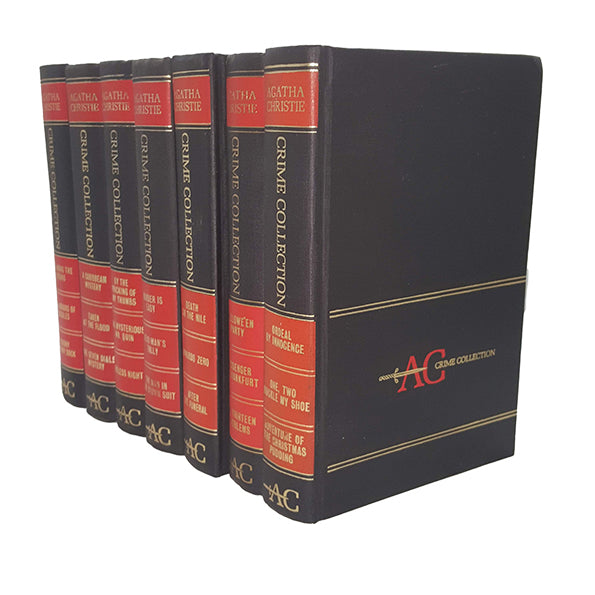 Agatha Christie Crime Collection - 7 Books - Hamlyn, 1971