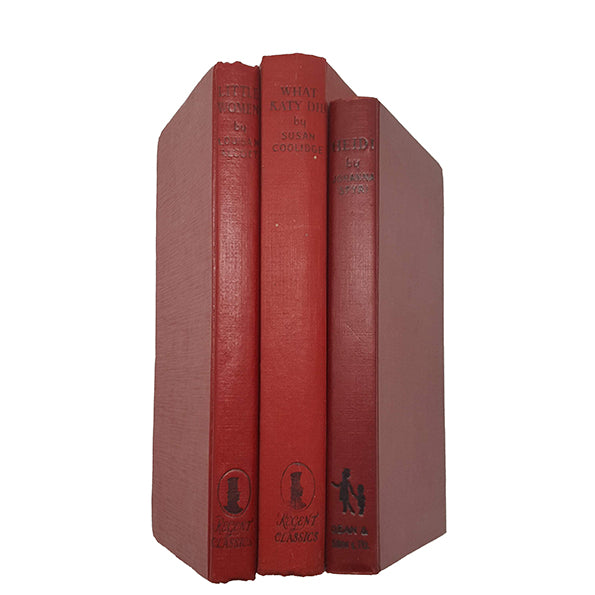 Little Women, Heidi, What Katy Did 3 Book Collection