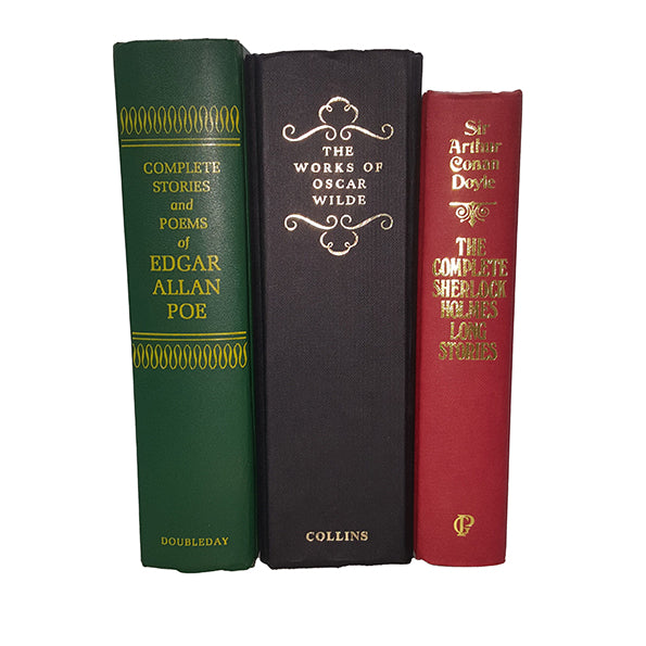 Edgar Allan Poe, Oscar Wilde &amp; Arthur Conan Doyle 3 Book Collection