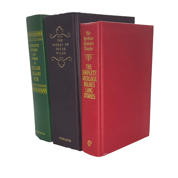 Edgar Allan Poe, Oscar Wilde &amp; Arthur Conan Doyle 3 Book Collection