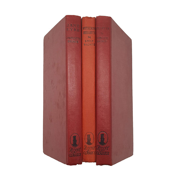 Jane Eyre; Villette &amp; Wuthering Heights by Bronte Sisters (3 Books) Regent's Classics