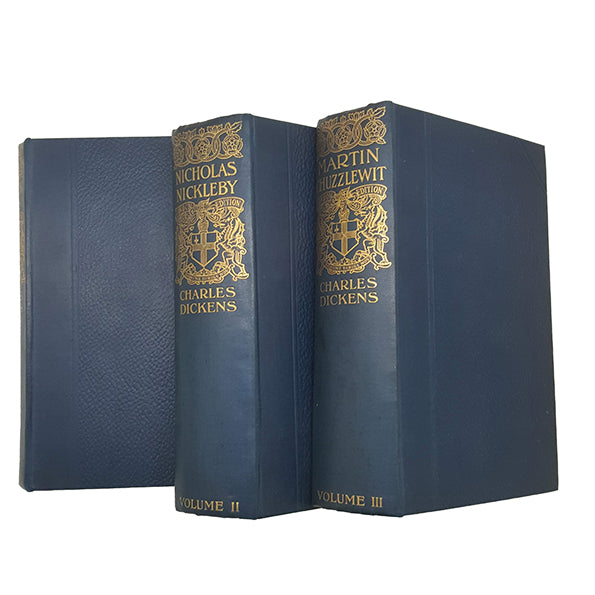 Charles Dickens' Collected Works Volumes 1-VIII - Caxton (13 Books)