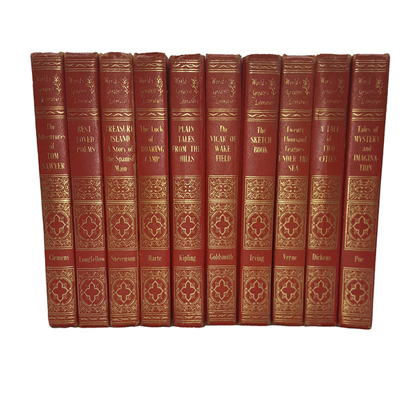 10 Classics - The Fountain Press, 1965 (10 Red Books)