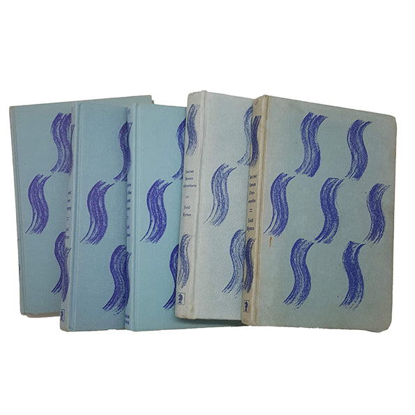 Enid Blyton's The Secret Seven Collection (5 Blue Books) - Brockhampton, 1950s-60s