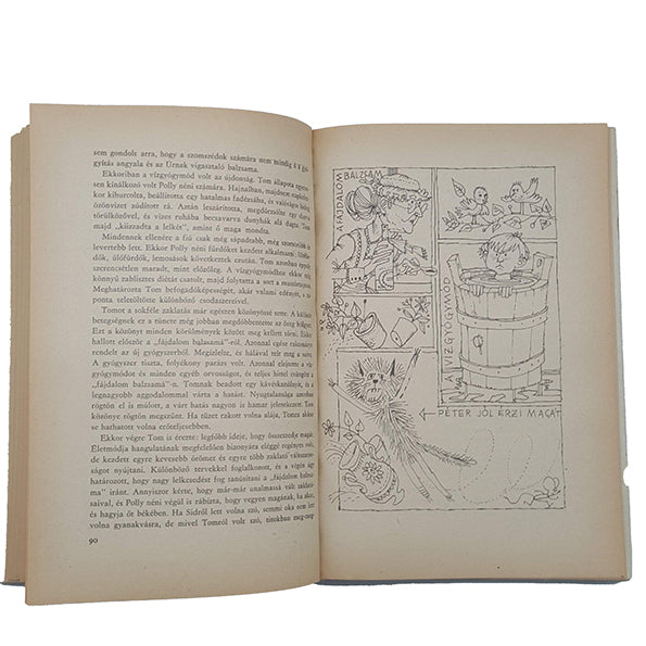 Mark Twain's Tom Saywer Kalandjai - Hungarian Edition, 1954