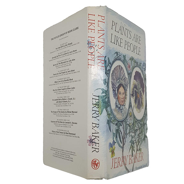 Plants Are Like People by Jerry Baker - Garden Book Club, 1974