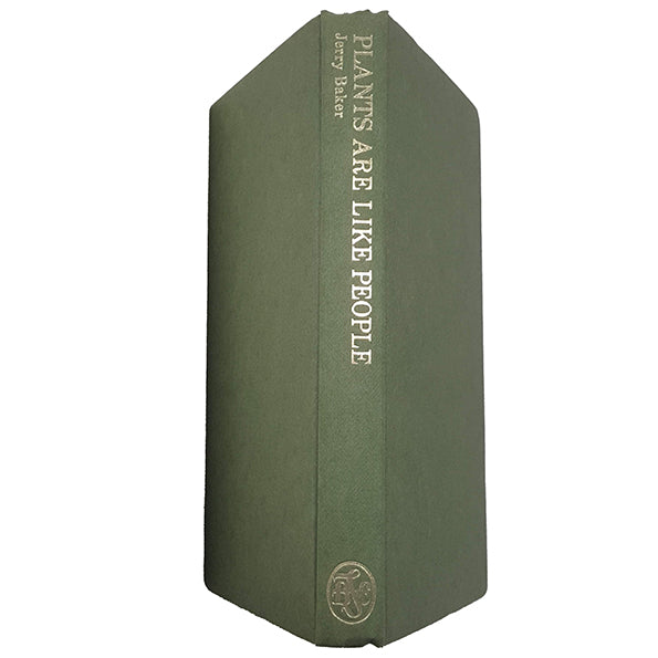 Plants Are Like People by Jerry Baker - Garden Book Club, 1974