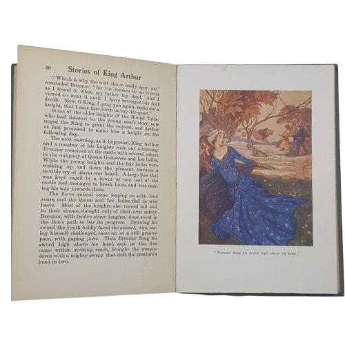 Stories of King Arthur with illustrations by Arthur Rackham - Cassell, 1910