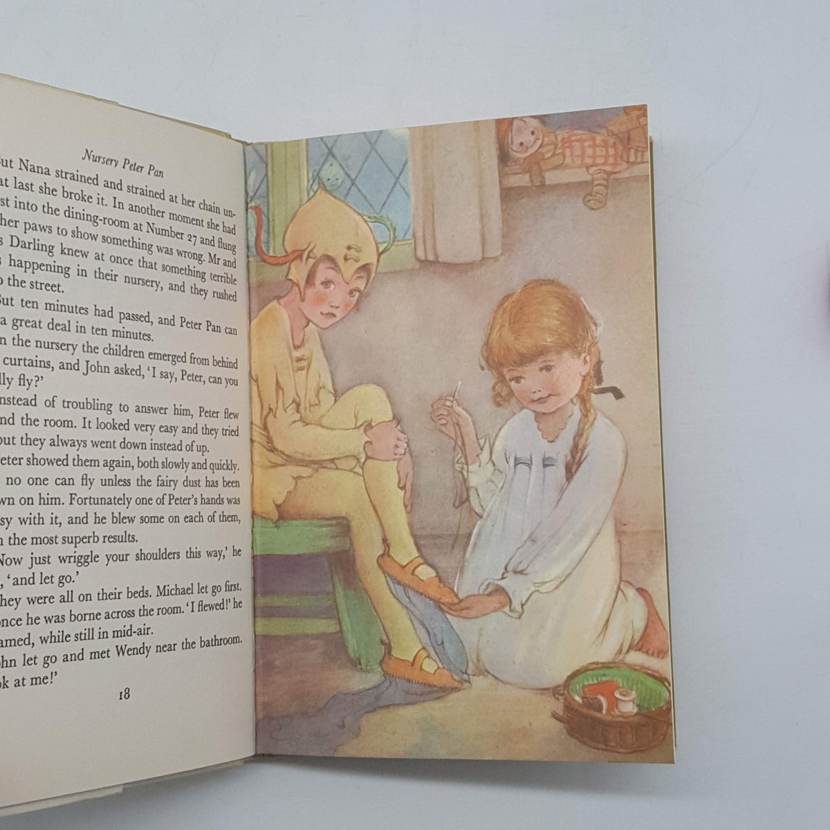 The Nursery Peter Pan by J. M. Barrie, edited by Olive Jones - Hodder &amp; Stoughton 1969