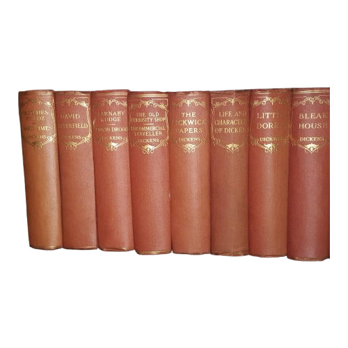 Charles Dickens' Collected Works - Odhams (16 Red Books)