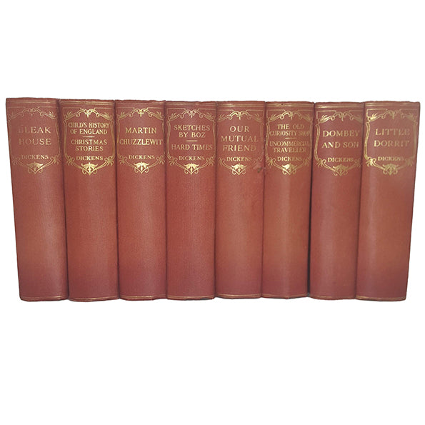 Charles Dickens' Collected Works - Odhams (16 Red Books)