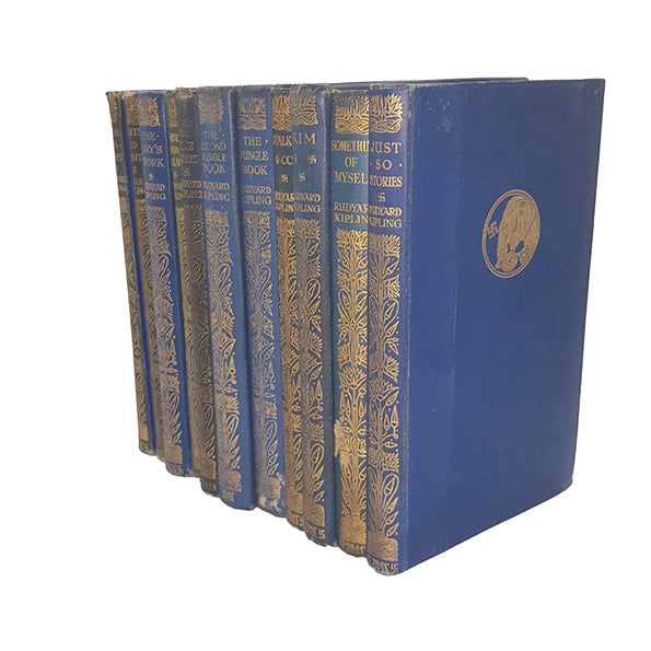 Rudyard Kipling Collected Works - Macmillan, c.1920-50s1 (11 Books)
