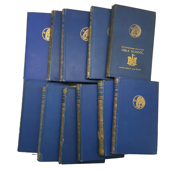 Rudyard Kipling Collected Works - Macmillan, c.1920-50s1 (11 Books)