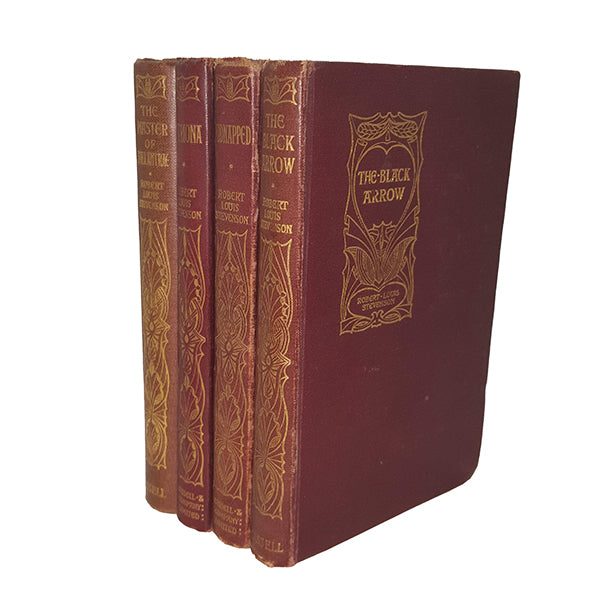 R. L. Stevenson Collected Works - Cassell, c.1911 (4 Books)